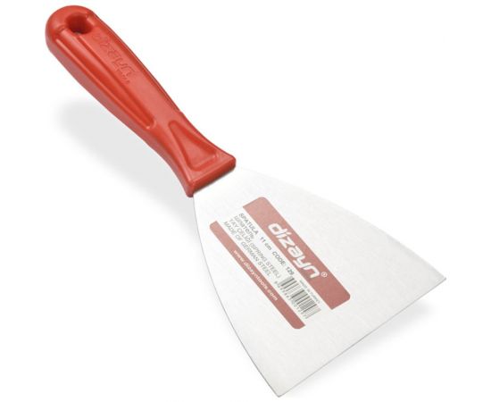 Шпатель скребок для очищения поверхности DIZAYNTOOLS 20 мм, пластиковая ручка 119 