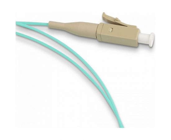 Волоконно-оптический пигтейл Hyperline FPT-B9-503-LC/PR-1M-LSZH-AQ MM 50/125 OM3, LC, 1 м 34487 