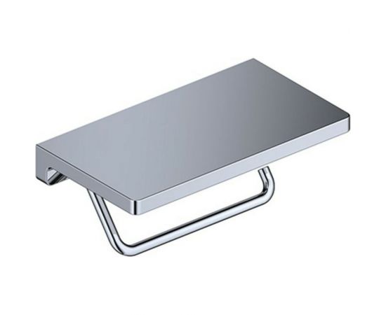 Держатель туалетной бумаги WasserKRAFT с полочкой для телефона K-1425 