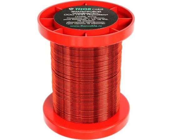 Провод пэтв-2 Торкабель d-1 мм (720 м), катушка 5 кг БП-00003531 