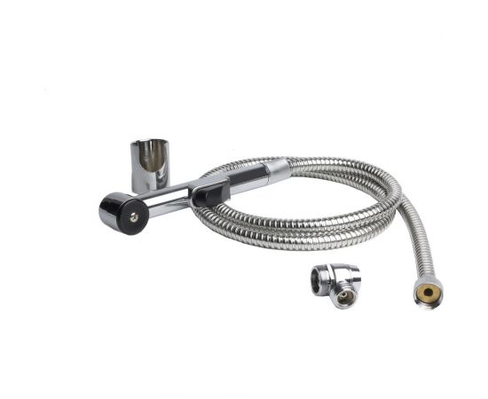 Гигиенический душ Vanstore с кнопкой подачи воды и шлангом 1,5 м хром, аналог 54820 172-90 