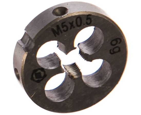 Плашка М 5 х0.5 9ХС ТМ Туламаш 57871 