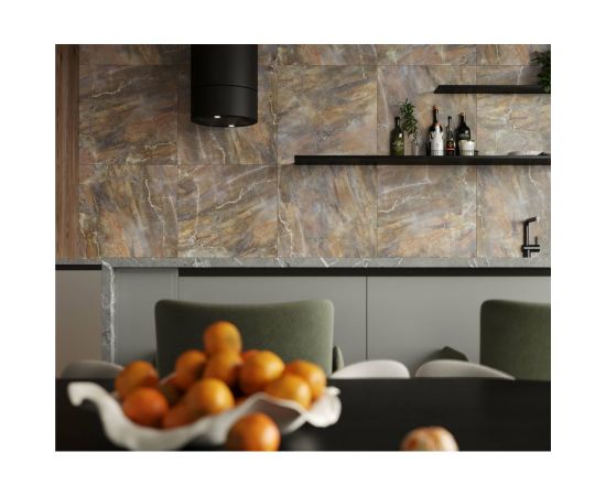 Керамогранит LAPARET Rich ri 0056 коричневый, 60x60 см, 1.44 кв. м, 4 шт. х9999283608 – изображение 15