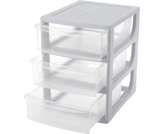 Органайзер Econova формат А5, 3 ящика, 195х254х264 мм, светло-серый 433223730 – изображение 2