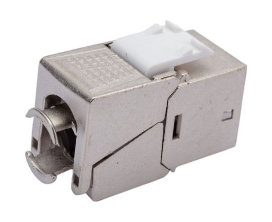 Модуль keystone DKC rj45 cat6 экранированный(stp), 90 градусов, серебристый(форм-фактор s19) RNK6F90TL – изображение 2