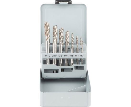 Набор машинных метчиков GSR From RSP35 HSSG DIN371/376 M3-M10/M12 14 предметов 08303018 – изображение 2