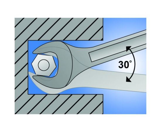 Набор рожковых ключей Unior 6 предметов, 6-17 мм 3838909001081 – изображение 3