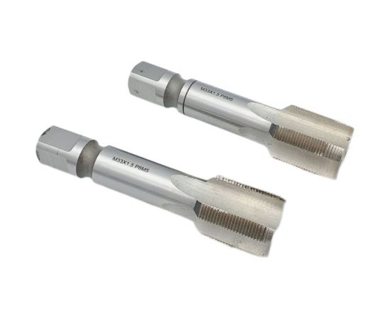 Машинно-ручной метчик TORNERI М33х1.5 комплект из 2-х штук Р6М5 024350 – изображение 3