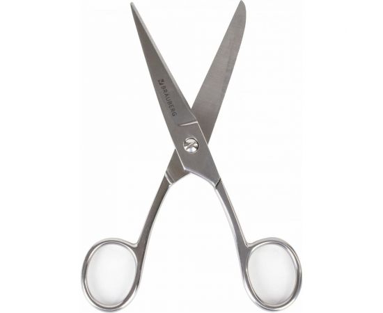 Ножницы BRAUBERG Professional цельнометаллические, 175 мм 237102 – изображение 3
