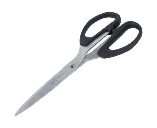 Ножницы BRAUBERG Classic 210 мм, чёрные, 2-х сторонняя заточка 230935 – изображение 3