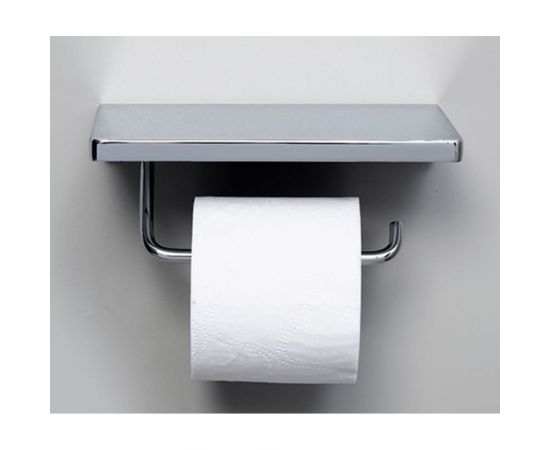 Держатель туалетной бумаги WasserKRAFT с полочкой для телефона K-1425 – изображение 3