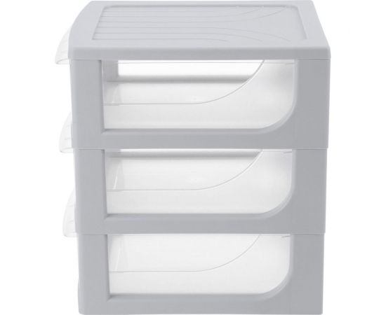 Органайзер Econova формат А5, 3 ящика, 195х254х264 мм, светло-серый 433223730 – изображение 3