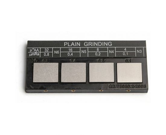 Набор образцов шероховатости поверхности ZITOM 27шт, Ra 0.05 - 12.5 ks00001 – изображение 3