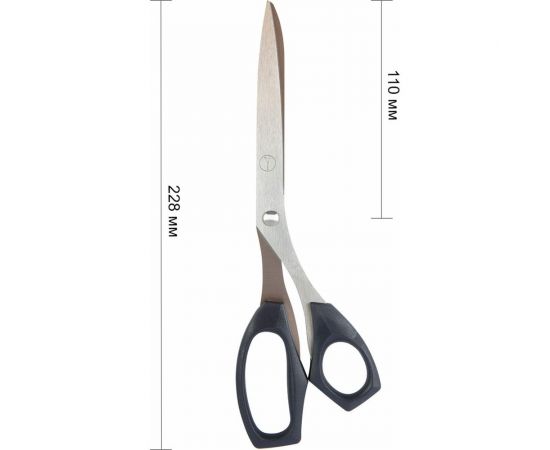 Ножницы Gamma 3-9309 закройные, в блистере, 228 мм 55388 – изображение 4