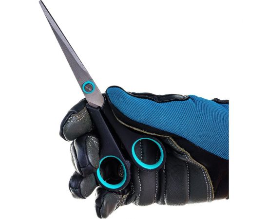 Ножницы DOLCE COSTO 17,5 см ручки с резиновыми вставками D00172 – изображение 4