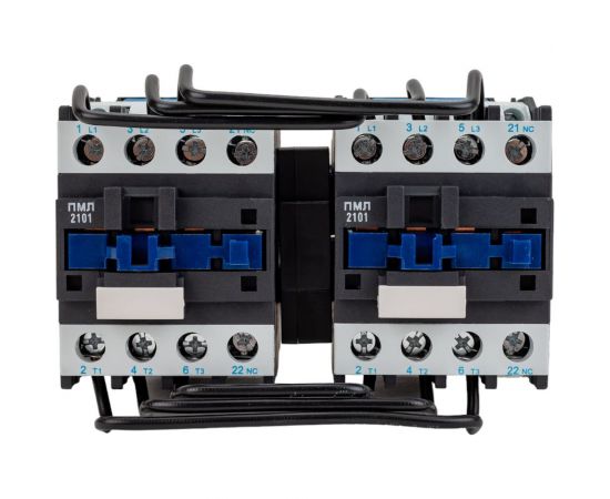 Электромагнитный пускатель Электротехник ПМЛ-2501 УХЛ4 Б, 380В/50Гц, 2р, 25А, реверсивный, без реле, IP00 ET515401 – изображение 4