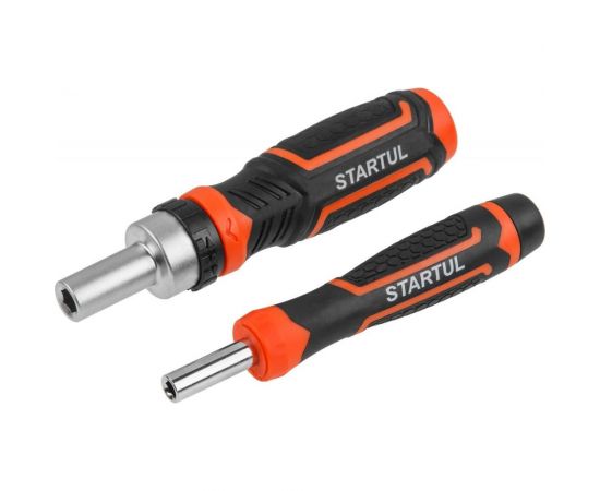 Реверсивная отвертка с набором бит и торцевых головок STARTUL Profi 31 предмет ST3095-31 – изображение 5