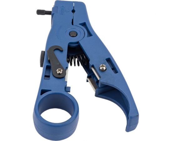 Инструмент для зачистки и обрезки витой пары Cabeus UTP/STP и телефонный кабель диаметром 3.2 -9 мм, с регулировкой TL-7500A – изображение 5