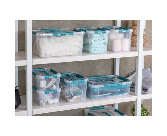 Универсальный ящик Econova Grand Box с замками и вставкой-органайзером, 15,3 л 433224402 – изображение 5