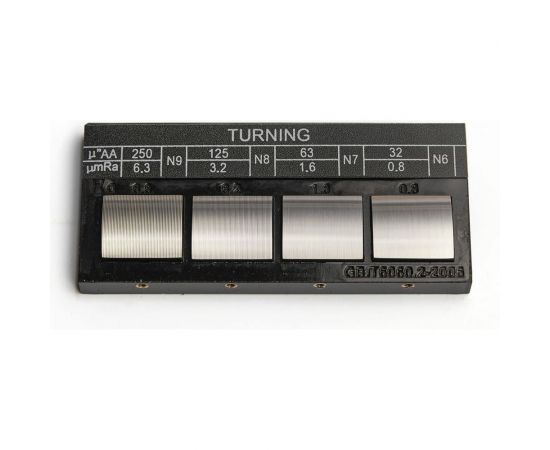 Набор образцов шероховатости поверхности ZITOM 27шт, Ra 0.05 - 12.5 ks00001 – изображение 5