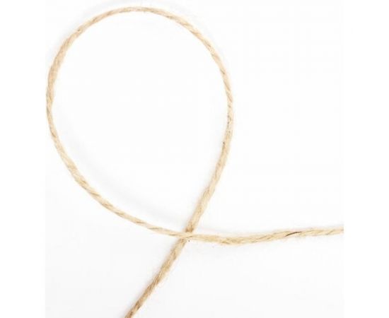 Джутовый полированный шпагат BRAUBERG длина 900 м, диаметр 2 мм, 3-х ниточный 607947 607946 – изображение 5