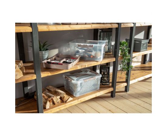 Универсальный ящик Econova Grand Box с замками и вставкой- органайзером, 15,3 л 433224414 – изображение 6