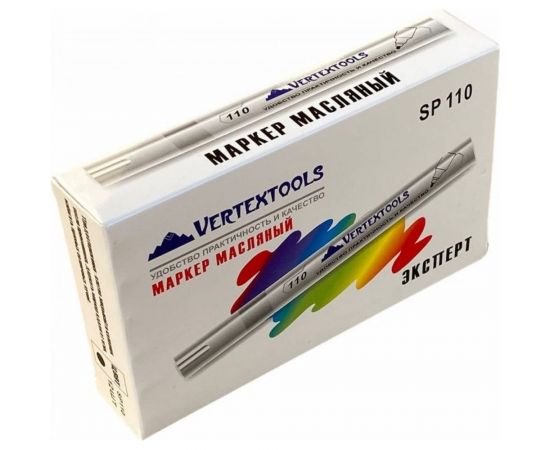 Строительный маркер-краска vertextools красный 0020-03 – изображение 6