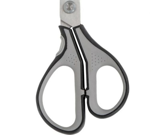 Ножницы BRAUBERG SUPER 175 мм, серо-черные, 2-х сторонняя заточка 237295 – изображение 8