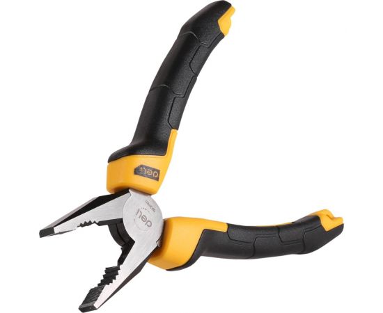 Комбинированные плоскогубцы DELI dl2007z 180мм сталь crv, прорезиненная двухкомпонентная рукоять 110702 – изображение 9