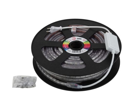 Светодиодная лента ЭРА LS5050-14,4-60-220-RGB-IP67-20m Б0043097 
