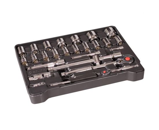 Набор торцевых головок и торцевых головок со вставкой, без кейса BOVIDIX 380107301/0 