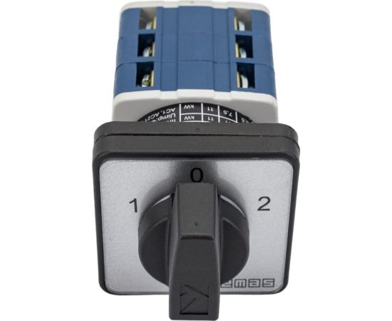 Трехфазный реверсивный переключатель полюсов Emas 1-0-2 25А, PSA025KD334S 