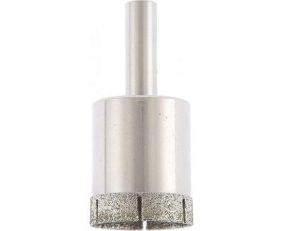 Коронка алмазная по стеклу и керамограниту (35x55 мм; цилиндрический хвостовик) РемоКолор 35-4-235 
