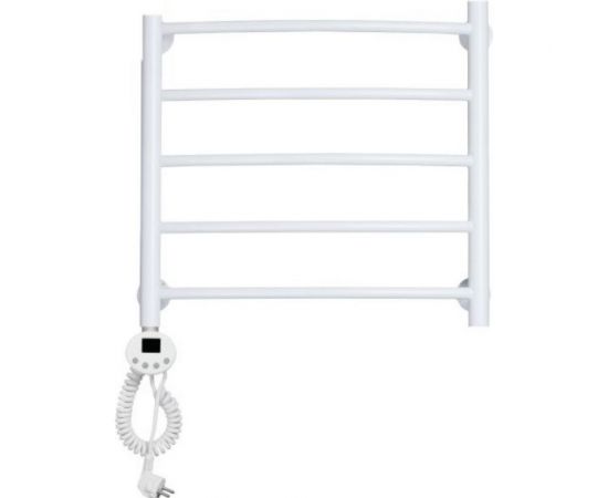 Электрический полотенцесушитель Domoterm тэн слева, Калипсо П5 500х500 БЕЛ EL 