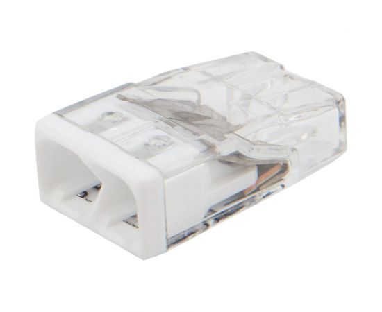 2-проводная экспресс-клемма REXANT СМК 2273-202, 0.5-2.5 мм2, прозрачная 5 шт 07-3211-5 