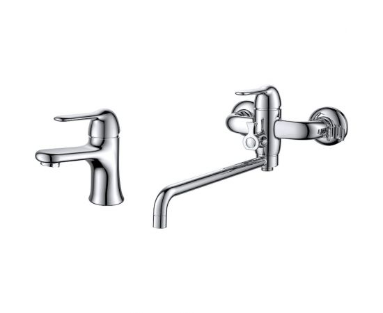 Комплект смесителей D&K Rhein.Ambrosiu DA1342141, DA1343301 DA1340005SET 