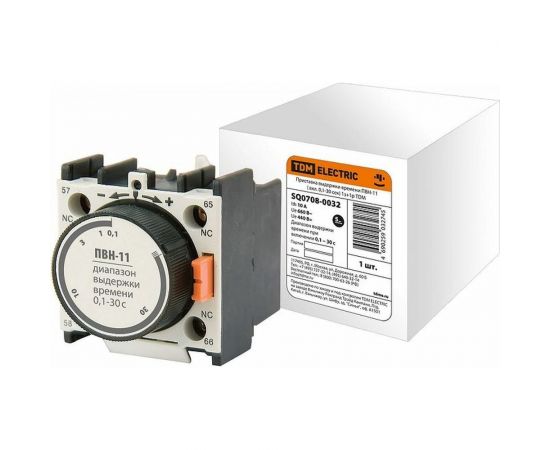 Приставка ПВН-11 TDM вкл. 0,1-30 сек 1з 1р SQ0708-0032 