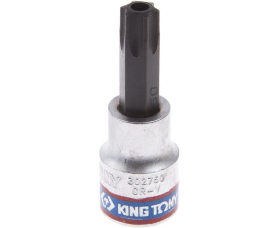 Насадка торцевая TORX с отверстием (T50Н; 50 мм; 3/8DR) KING TONY 302750 