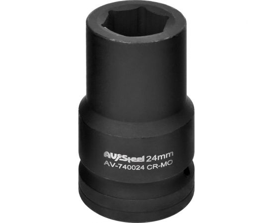 Головка ударная шестигранная (24 мм; 1DR) AV Steel AV-740024 