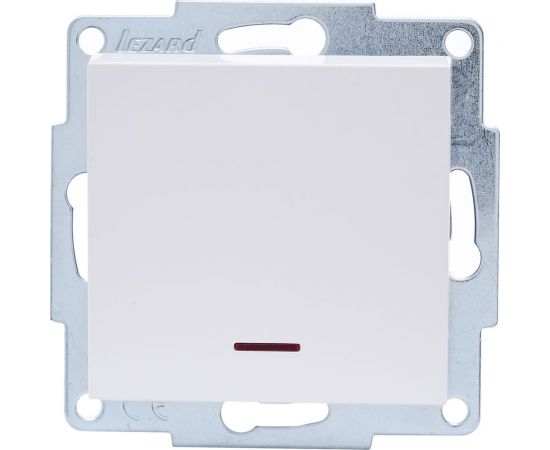 Выключатель Lezard VESNA с подсветкой белый 742-0288-111 