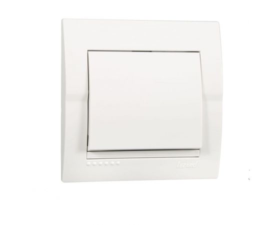 Выключатель Lezard DERIY ПБТ белый 702-0202-100 