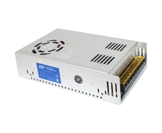 Блок питания ELF интерьерный, 36В, 350Вт, компактный металлический перфорированный корпус (HN) ELF-36E350BEmini-HN 