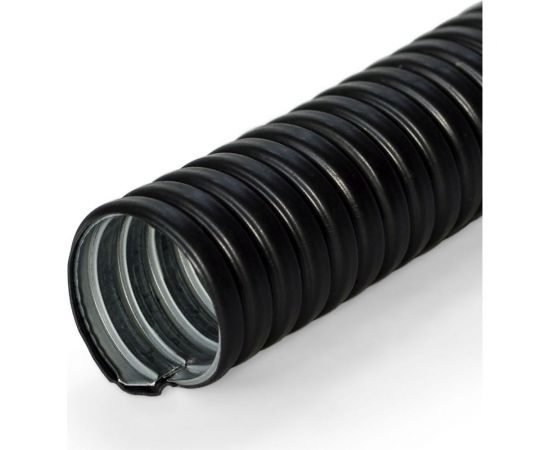 Металлорукав УРАЛ ПАК (изоляция нг) - 15 мм черный (50) МР-1001015-050 