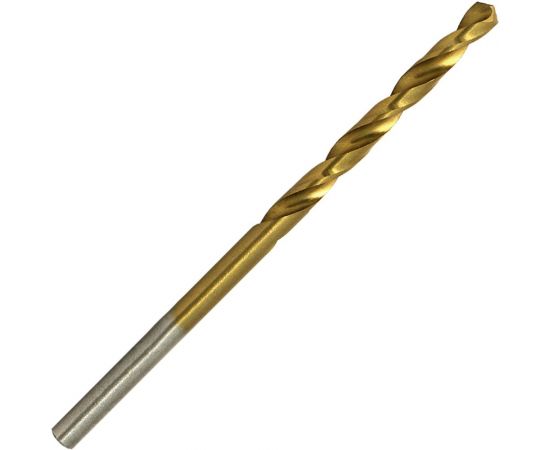 Сверло по металлу ц/х средняя серия с покрытием нитридом титана (3.3 мм; Р6М5-TiN; А) Волжский Инструмент 161748 