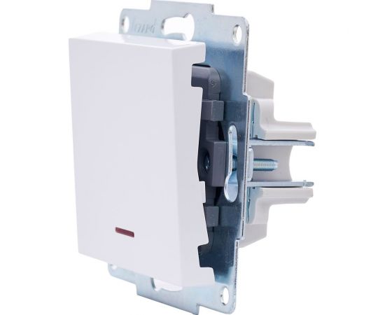 Выключатель Lezard VESNA с подсветкой белый 742-0288-111 – изображение 2