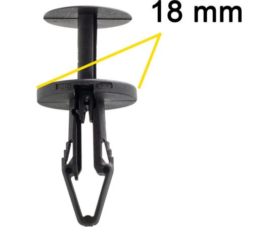 Автокрепеж для Ford/GM 10 шт W713331S300, 11589291 КрепАвто 1509 – изображение 2