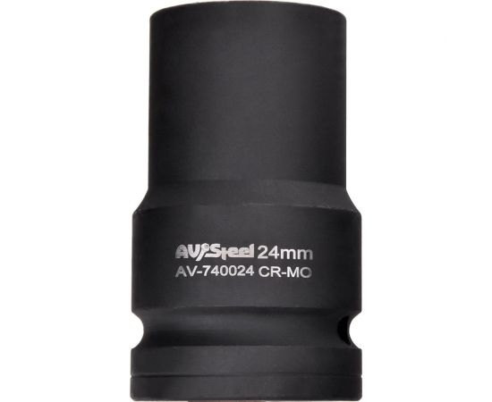 Головка ударная шестигранная (24 мм; 1DR) AV Steel AV-740024 – изображение 2
