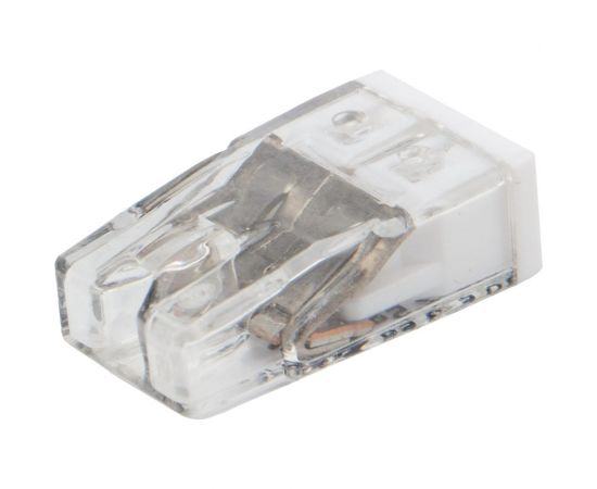 2-проводная экспресс-клемма REXANT СМК 2273-202, 0.5-2.5 мм2, прозрачная 5 шт 07-3211-5 – изображение 2