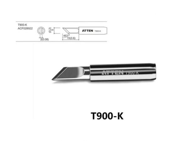 Паяльное жало T900-K ATTEN 103547 – изображение 2