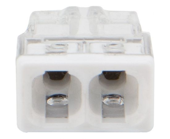 2-проводная экспресс-клемма REXANT СМК 2273-202, 0.5-2.5 мм2, прозрачная 5 шт 07-3211-5 – изображение 3